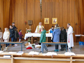 Patronatsfest in der St. Elisabeth Kirche in Merxhausen (© Karl-Franz Thiede)